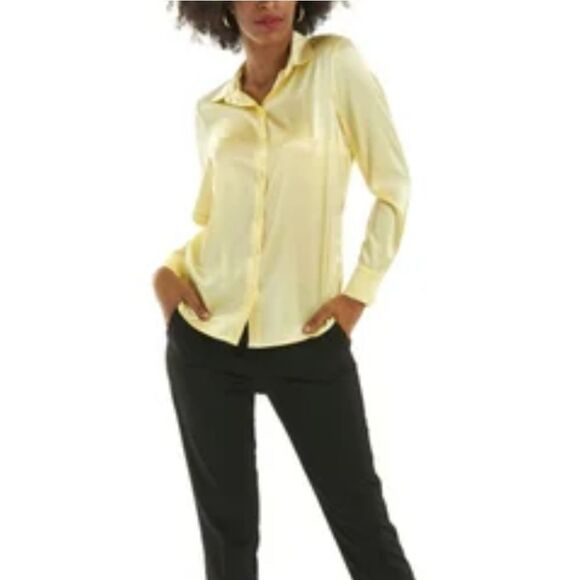 ARKITECT LONG SLEEVES LIGHT YELLOW SHIRT - Picture 1 of 12